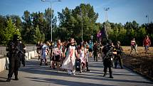 Zombie walk v Ostravě, sobota 29. června 2019.