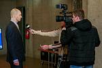 Setkání s hejtmanem moravskoslezského kraje Ivo Vondrákem - akce Deníku, kterou uspořádal 28. listopadu 2017 v Multifunkční aule Gong v Dolních Vítkovicích.