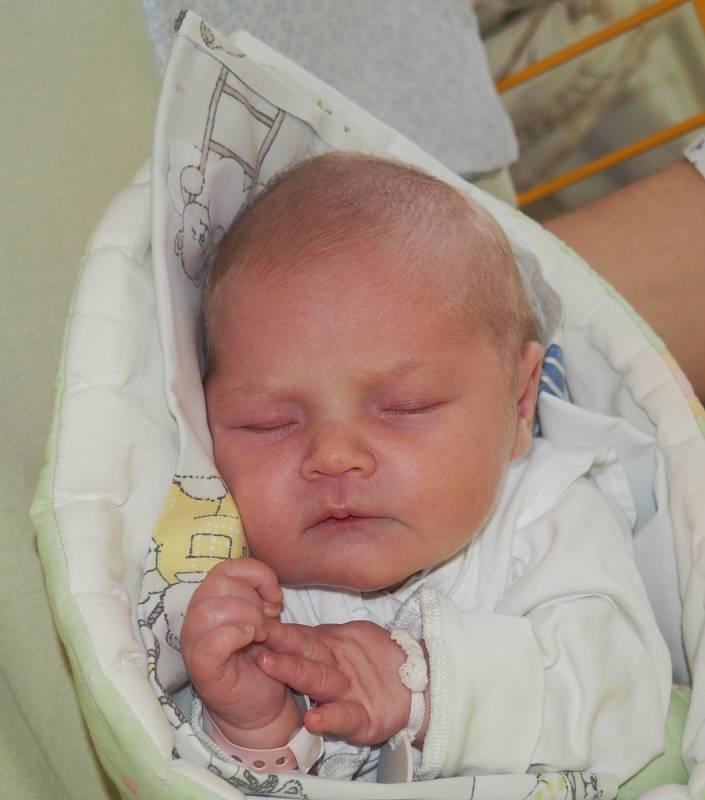 Patricie Mičulková, 14. 2. 2018, 50 cm, 3390 g, Jistebník. Fakultní nemocnice Ostrava.