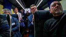 Debata v rámci projektu Deník-bus s volebními lídry za Moravskoslezský kraj.