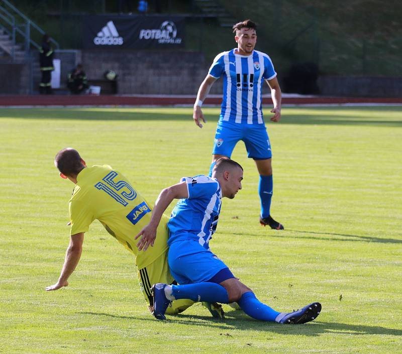 Sport fotbal FNL FK Varnsdorf vs. MFK Vítkovice