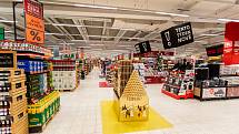 Nově zmodernizovaný Kaufland, 29. listopadu 2022, Frýdek-Místek.