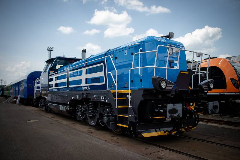 Poslední přípravy na Czech Raildays, 10. června 2019 v Ostravě.