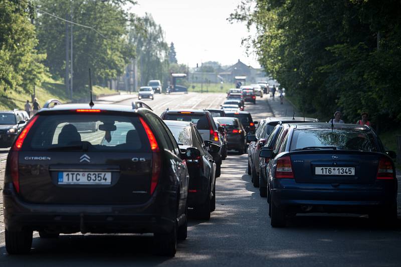 Rekonstrukce mostů ve Výškovické ulici v Ostravě.