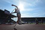 Zlatá tretra, atletický mítink IAAF World Challenge, 20. června 2019 v Ostravě. Na snímku Maria Andrejczyk.