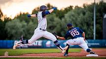 Baseballisté Arrows Ostrava podlehli v extraligové sérii o konečné 5. místo v Třebíči Nuclears 0:2 na zápasy. Foto: Arrows Ostrava