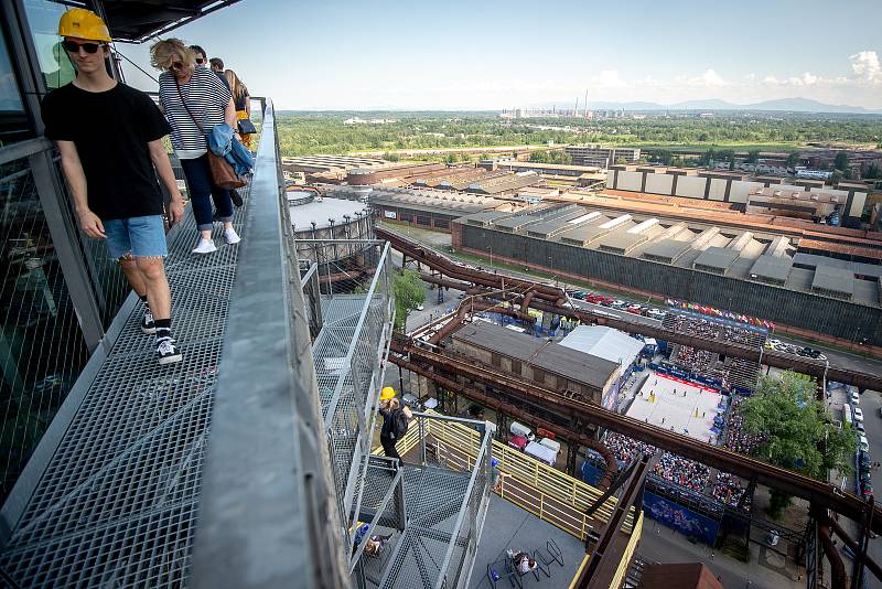 FIVB Světové série v plážovém volejbalu J&T Banka Ostrava Beach Open, 2. června 2019 v Ostravě.