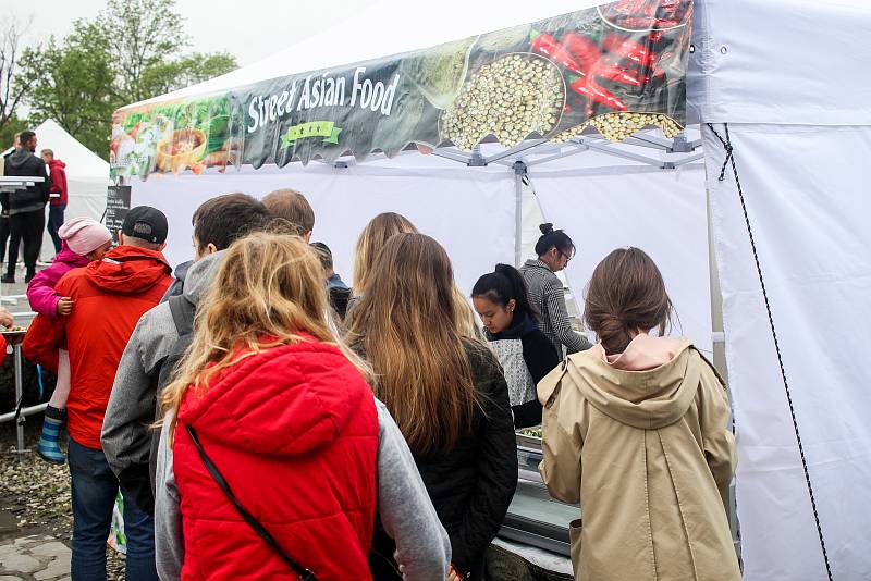 Garden Food Festival na Slezskoostravském hradě, 27. dubna 2019 v Ostravě.