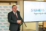 Otevření nového výzkumného a vývojového centra Siemens v Ostravě.