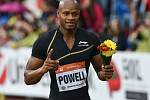 Zlatá tretra Ostrava 2015. Na snímku Asafa Powell.