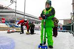 Olympijský festival u Ostravar arény.