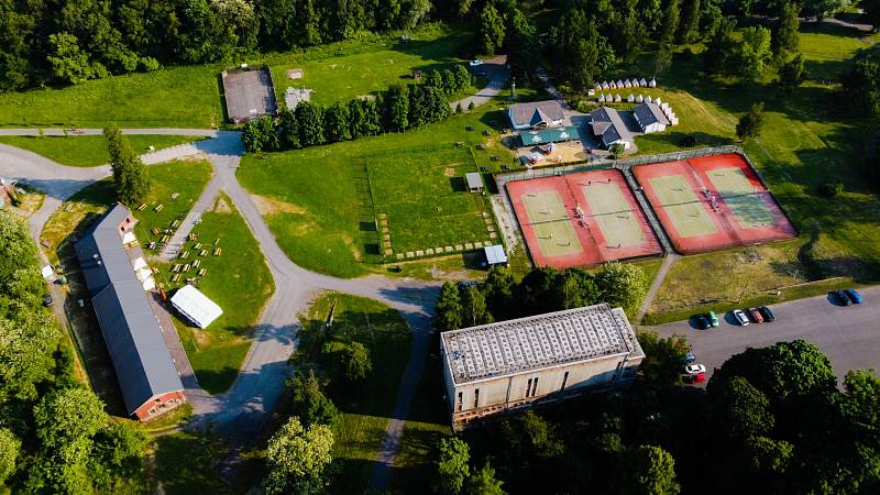 Hornické muzeum Landek Park.