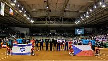 Davis Cup 2018 v Ostravě - Česko vs. Izrael. Zahájení