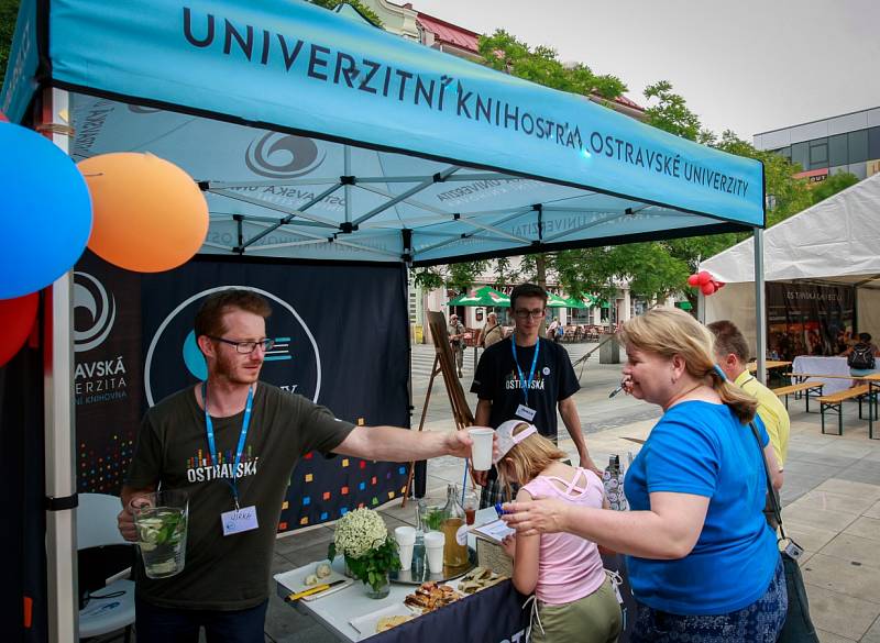 Třetí ročník happeningu Jsme Ostravská! se konal 27. června na Masarykově náměstí v centru města.