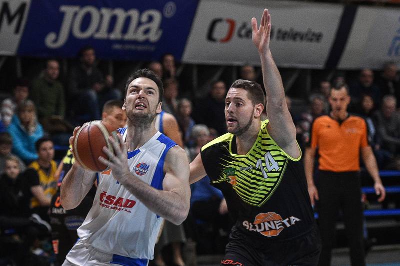 BASKETBAL: NH Ostrava – Ústí nad Labem, 29. ledna 2020 v Ostravě.