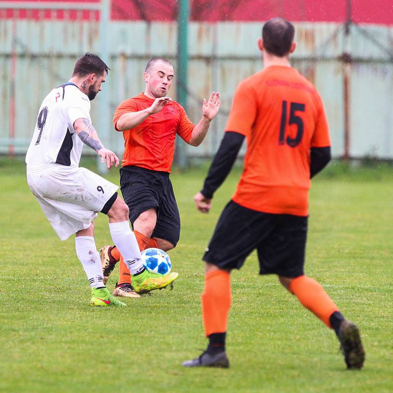 FOTBAL: I.B třída, sk. B: Krásné Pole – Slovan Ostrava, 6. dubna 2019 v Ostravě.