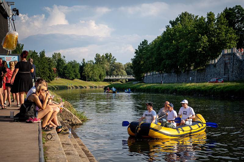 Rozmarné slavnosti řeky Ostravice, 25. června 2022 v Ostravě.