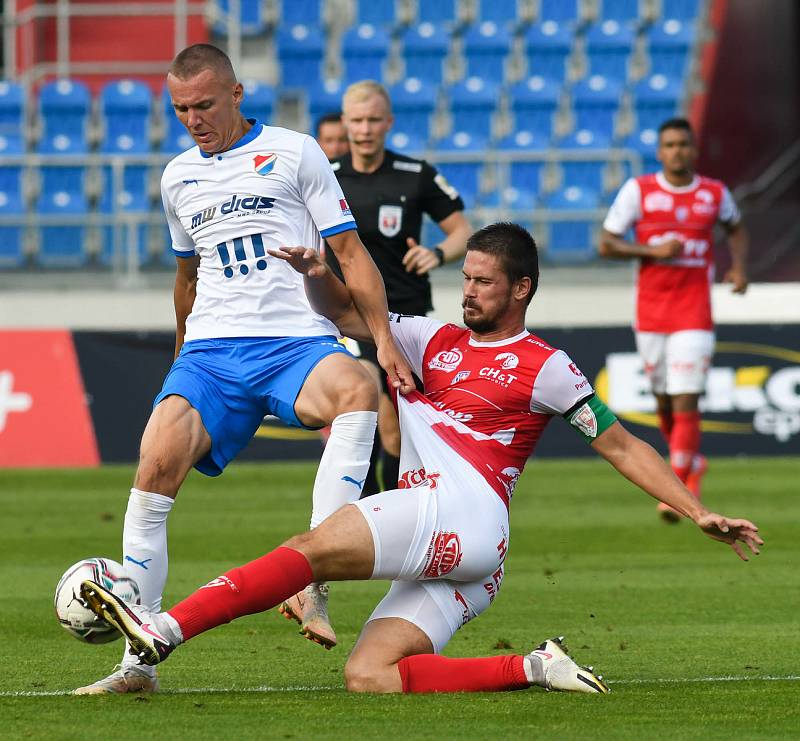 FC Baník Ostrava - Pardubice 3:1 (4. kolo FORTUNA:LIGY, 15. 8. 2021)
