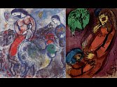 UKÁZKA Z TVORBY Marka Chagalla. 