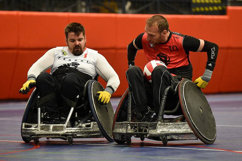 Česká národní liga v rugby vozíčkářů, 11. července 2020 v Bohumíně. Zápas Sitting Eagles - Prague Robots