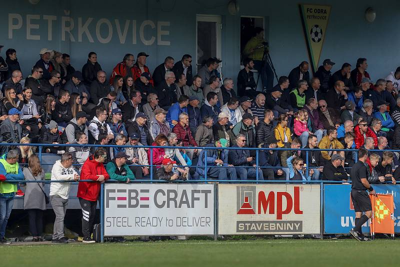 Fotbal, MSFL: Petřkovice - Baník B, 19. října 2019 v Petřkovicích.