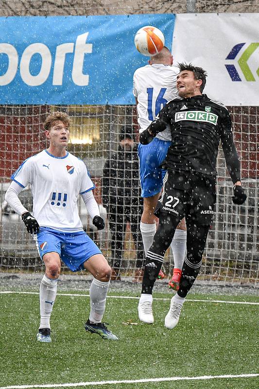 Zimní utkání Tipsport ligy, FC Baník Ostrava - MFK Karviná, 6. ledna 2022 v Ostravě.