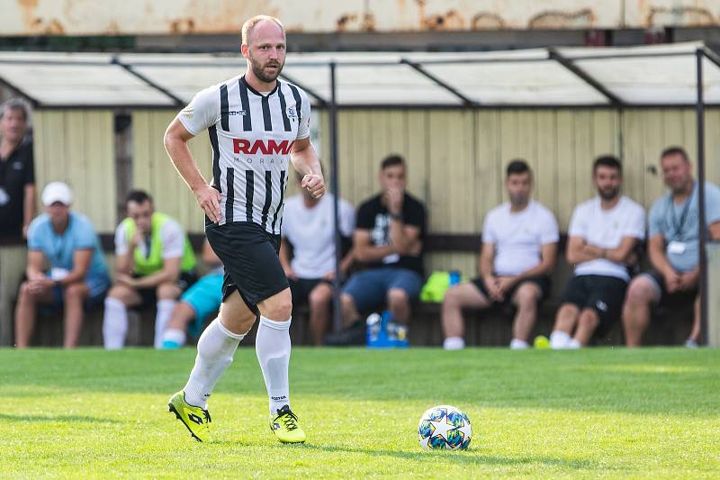 Fotbal, Slovan Ostrava - Malé Hoštice, 24. srpna 2019 v Ostravě.