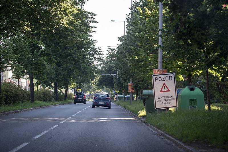 Rekonstrukce mostů ve Výškovické ulici v Ostravě.