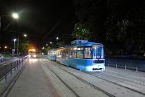 Policie hledá svědky střetu dvou tramvají v centru Ostravy.