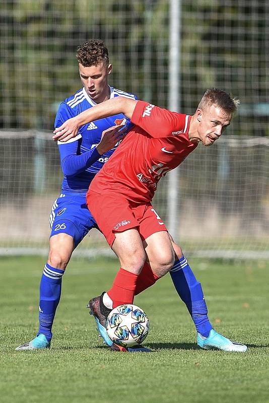 Přípravné utkáním FC Baník Ostrava - MFK Vítkovice, 11. října 2019 v Ostravě.