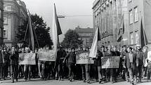 Srpen 1968 na severní Moravě a ve Slezsku: demonstrace, zaťaté pěsti a nadávky