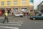 Úterní nehoda v centru Ostravy