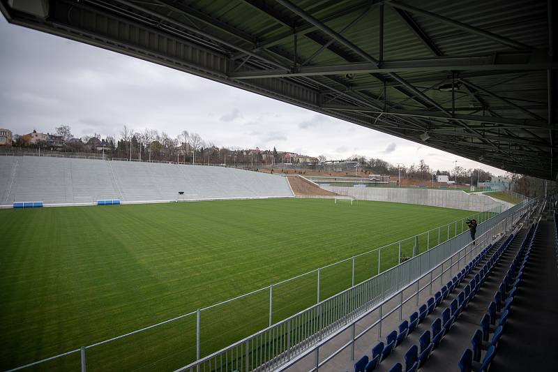 Slavnostní otevření stadionu Bazaly, 2. prosince 2019 v Ostravě.