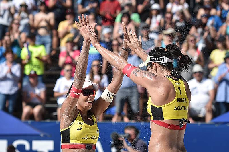 FIVB Světové série v plážovém volejbalu J&T Banka Ostrava Beach Open, 2. června 2019 v Ostravě.