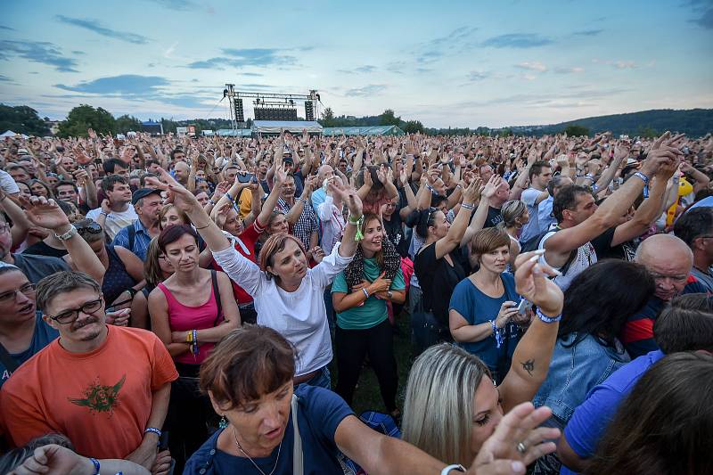 Štěrkovna Open Music 2018, 24. července 2018 v Hlučíně.