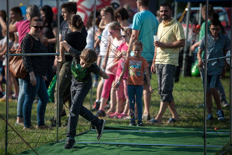 Festival v ulicích 2018 na Slezskoostravském hradě, 29. června 2018 v Ostravě.