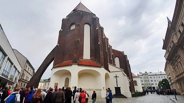 Noc kostelů v konkatedrále Nanebevzetí Panny Marie v Opavě.