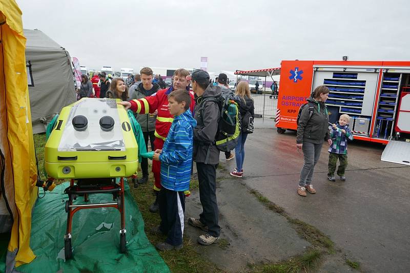 Zdravotnická záchranná služba MSK na Dnech NATO 2017. 