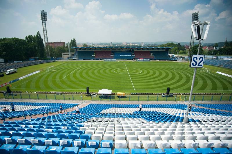 Ostravský stadion Bazaly. Ilustrační foto.