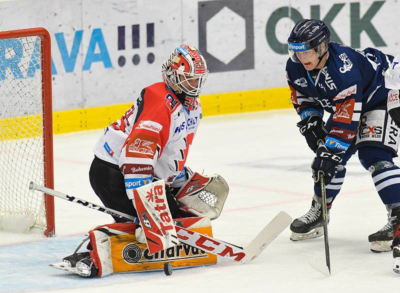 HC Vítkovice Ridera - HC Dynamo Pardubice (20. kolo extraligy, 31. 10. 2021)