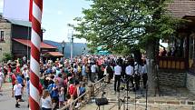 SLAVNOSTNÍ otevření jídelny Libušín na Pustevnách v Beskydech proběhlo ve čtvrtek 30. července 2020.