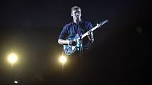 Hudební festival Colours of Ostrava 2018 v Dolní oblasti Vítkovice, 18. července 2018 v Ostravě. Na snímku George Ezra.