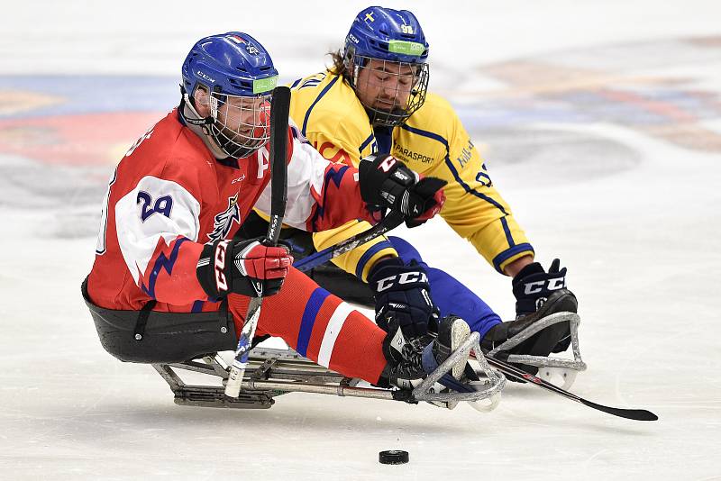 Mistrovství světa v para hokeji 2019, Švédsko - Česká republika, 28 dubna 2019 v Ostravě.