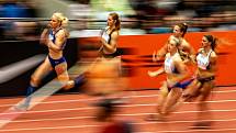 Mezinárodní halový atletický mítink Czech Indoor Gala 2020, 5. února 2020 v Ostravě. Běh 400 m ženy, Natalia Wosztyl z Polska, Daniela Ledecká z Česka, Marcela Pirková z Česka, Agata Zupin ze Slovinska a Martina Hofmanová.