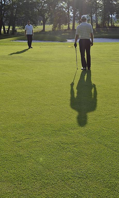 Snímky z kravařského golfového hřiště.