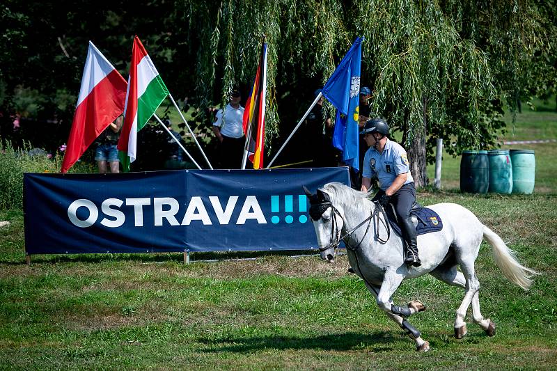 XXII. mezinárodní setkání jízdních policií v Ostravě.