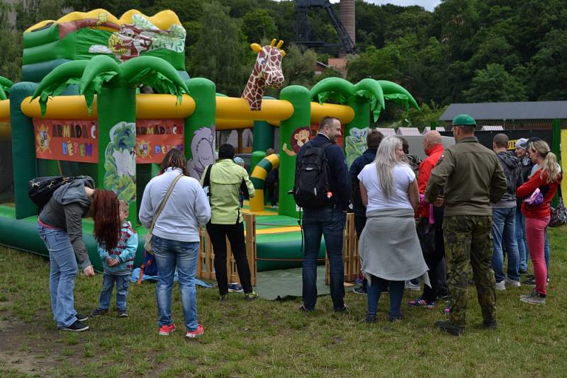 Army Family Day v areálu Landek Parku v Ostravě.