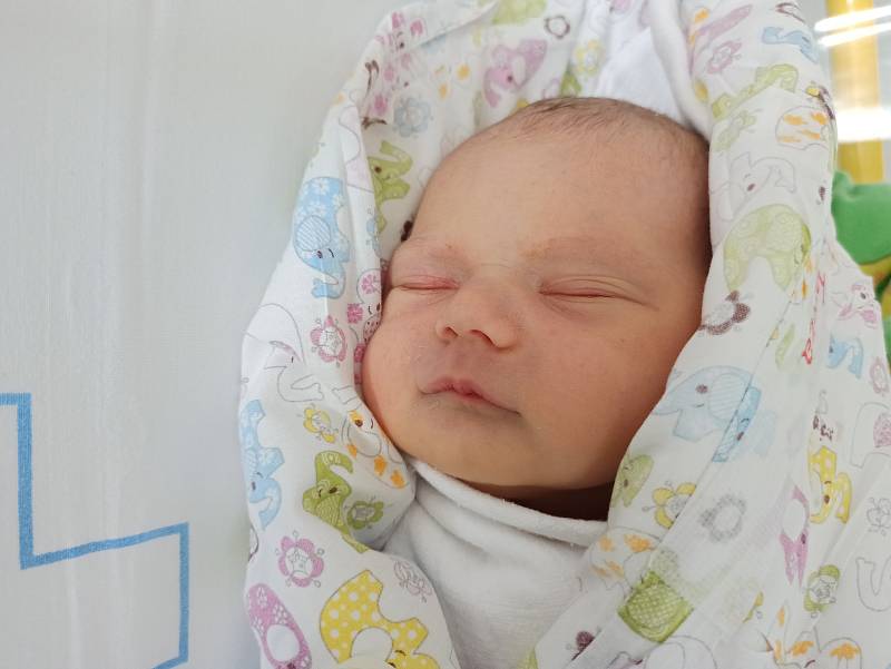 Tereza Lokay, Střítež, narozena 8. května 2022 v Třinci, míra 49 cm, váha 3300 g. Foto: Gabriela Hýblová
