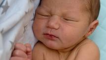 David Gono, Karviná, narozen 16. července 2021 v Karviné, míra 50 cm, váha 3550 g. Foto: Marek Běhan