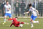 Utkání 3. kola českého fotbalového poháru MOL Cupu: FC Baník Ostrava - FK Fotbal Třinec, 23. února 2021 v Ostravě. (vpravo) David Buchta z Ostravy.